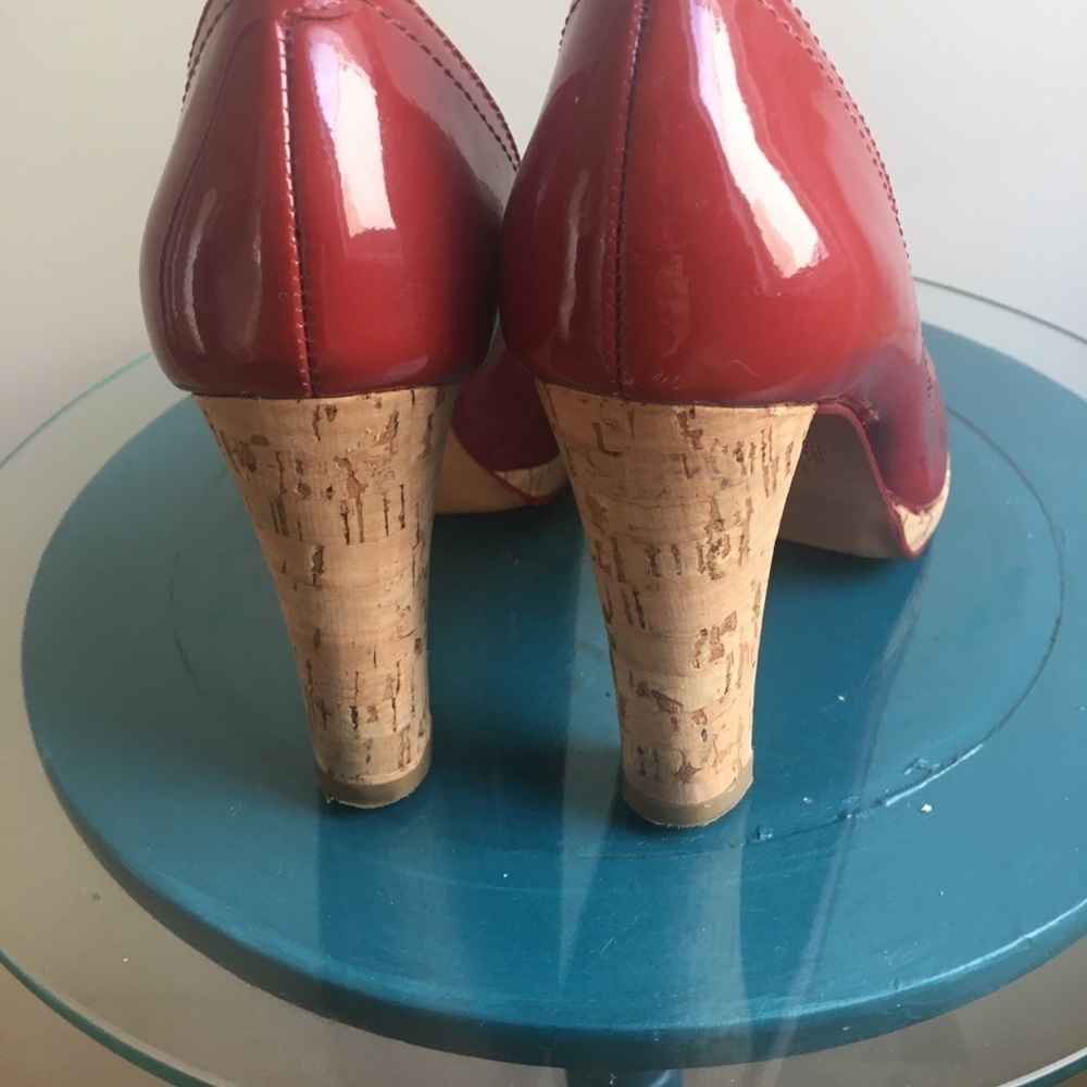 ALDO high heeled Red Shoes. Size 7 - Picture 8 of 11
